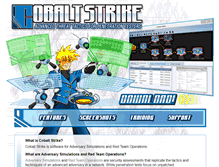 Tablet Screenshot of cobaltstrike.com